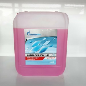 Антифриз Gazpromneft G12+ 40 (красный) 10кг