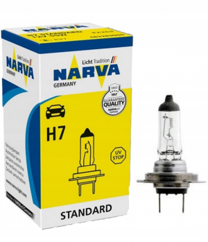 Лампа галог. H7 12V 55W PX26d STANDART 4000К Narva