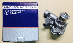 Насос водяной ГАЗель ЗМЗ 405, 409 Е-3 с гур, с кондиционером