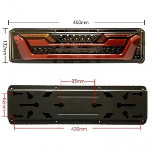 Фонарь задний грузовой диодный WD-019 24V